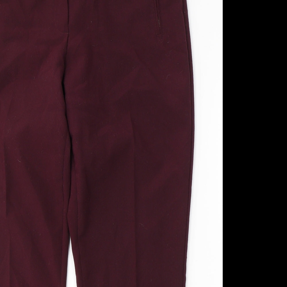 Womens UK Size 36 in W Regular Fit  Red Trousers