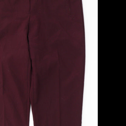 Womens UK Size 36 in W Regular Fit  Red Trousers