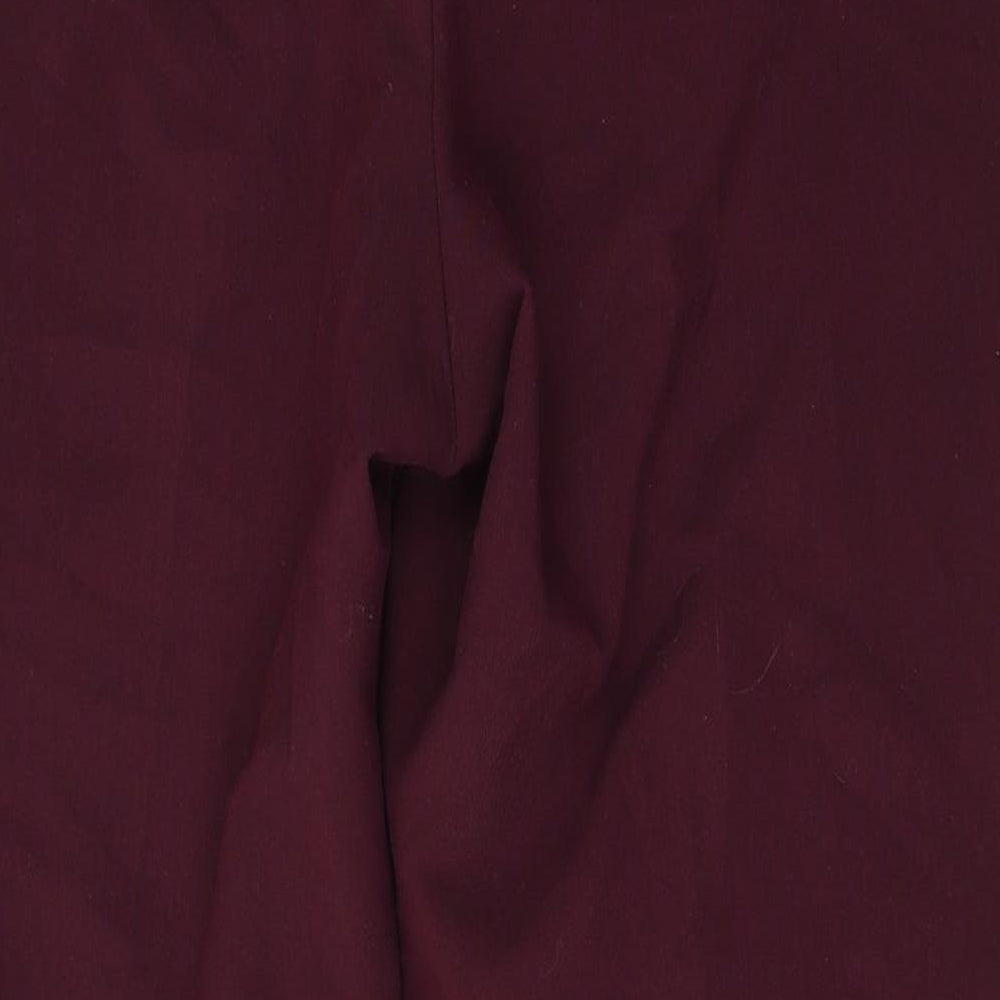 Womens UK Size 36 in W Regular Fit  Red Trousers