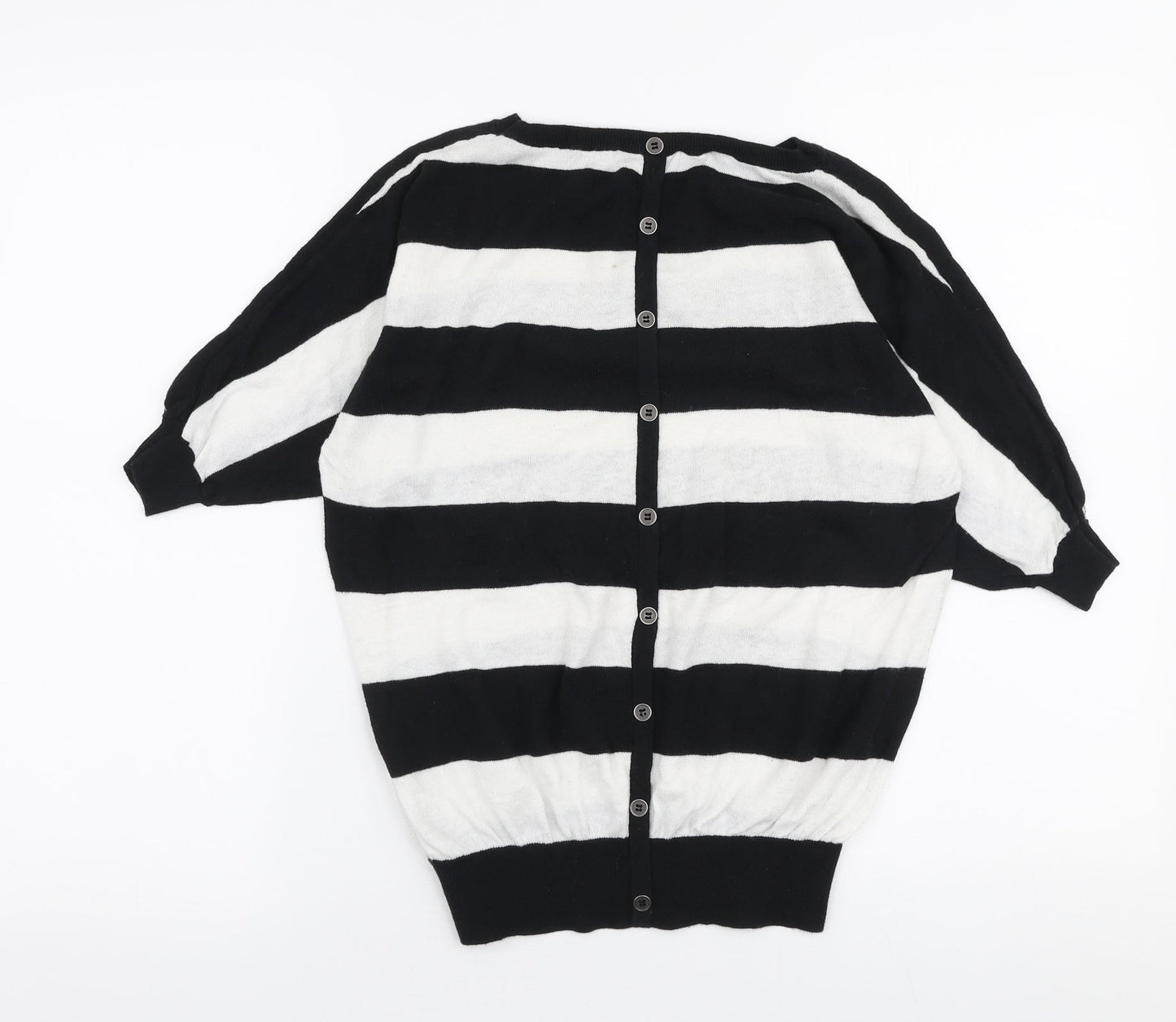 Womens UK Size XS Oasis Black Pullover Jumper