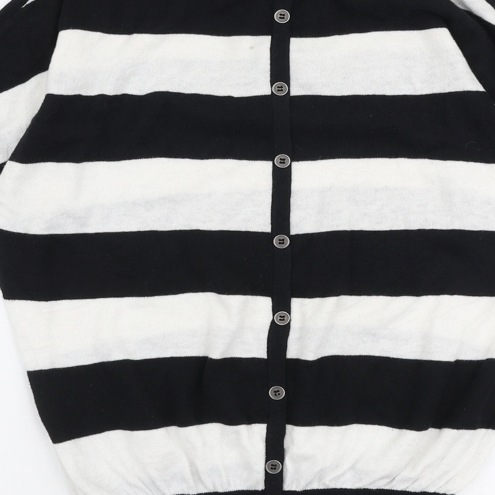 Womens UK Size XS Oasis Black Pullover Jumper