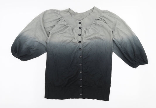 Womens UK Size 8 Oasis Grey Pullover Jumper