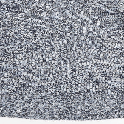 H&M Womens Blue Round Neck  Acrylic Pullover Jumper Size XS