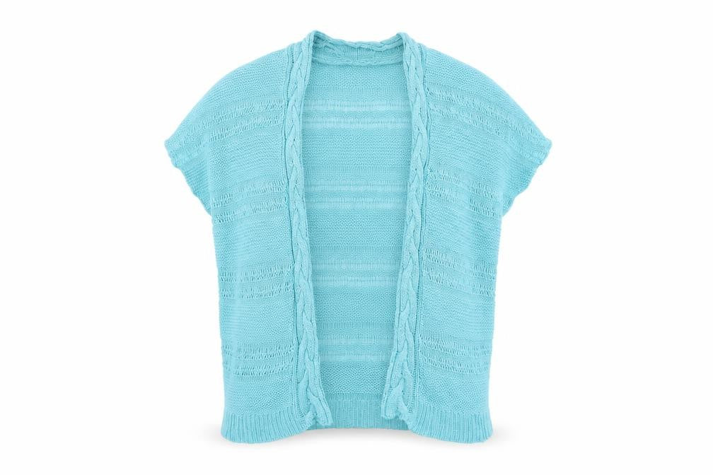 Womens UK Size 18 Soon Blue Cardigan Jumper