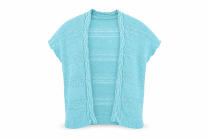 Womens UK Size 18 Soon Blue Cardigan Jumper