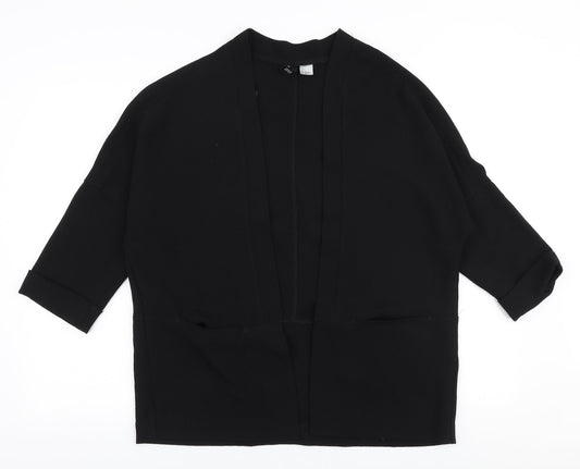 Womens UK Size S H&M Black Jacket