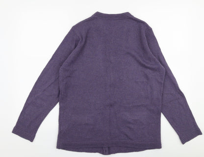 Womens UK Size 16 Marks and Spencer Purple Cardigan Jumper