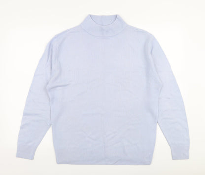 Womens UK Size 12 Damart Blue Pullover Jumper