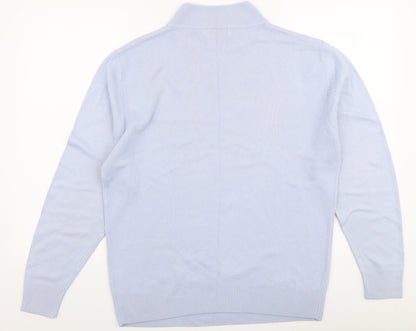 Womens UK Size 12 Damart Blue Pullover Jumper