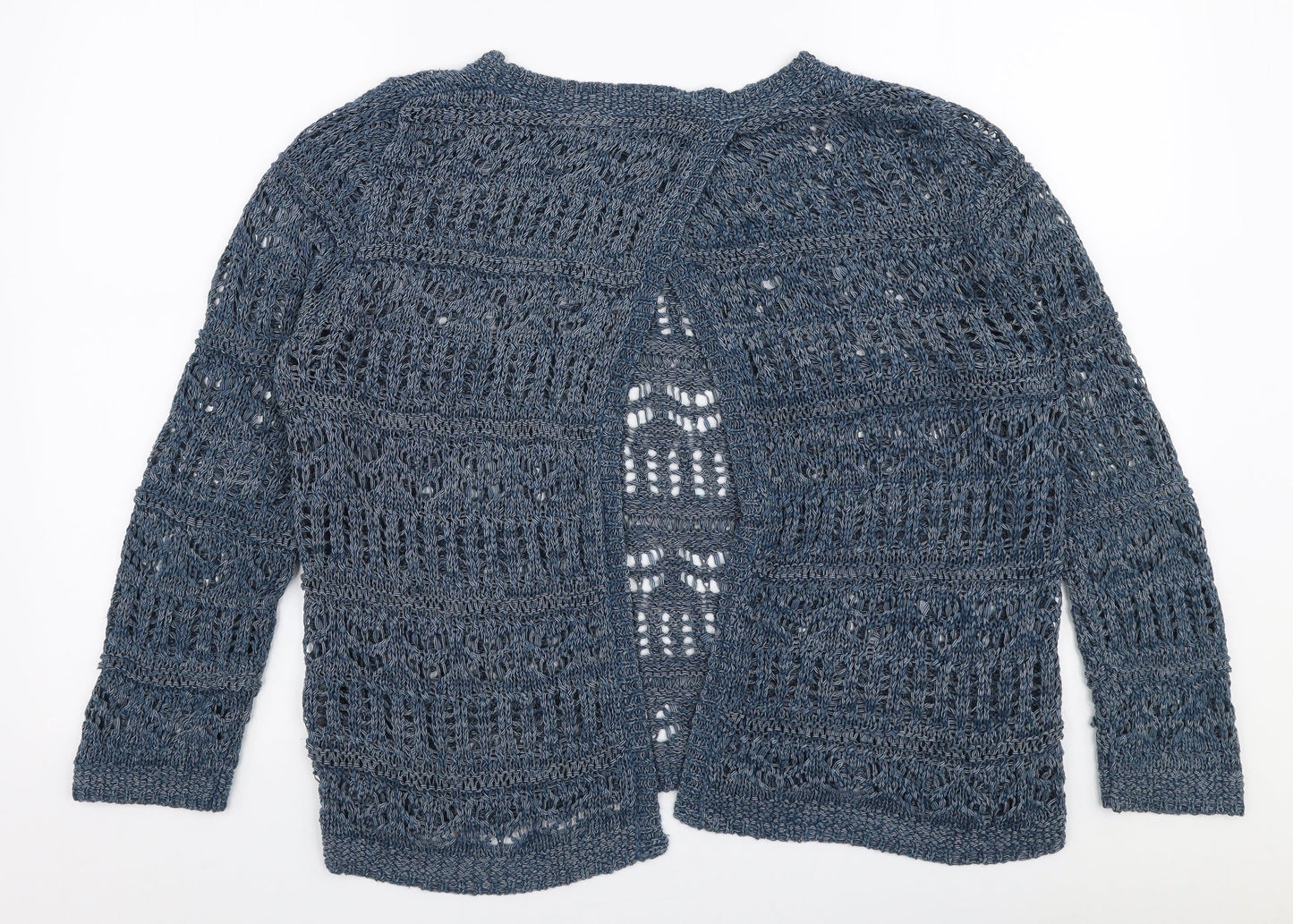 Womens UK Size 12 Marks and Spencer Blue Pullover Jumper