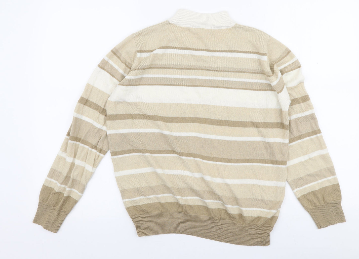 Womens UK Size 12 Marks and Spencer Beige Pullover Jumper