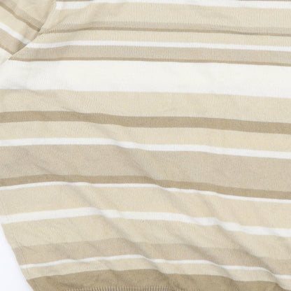 Womens UK Size 12 Marks and Spencer Beige Pullover Jumper