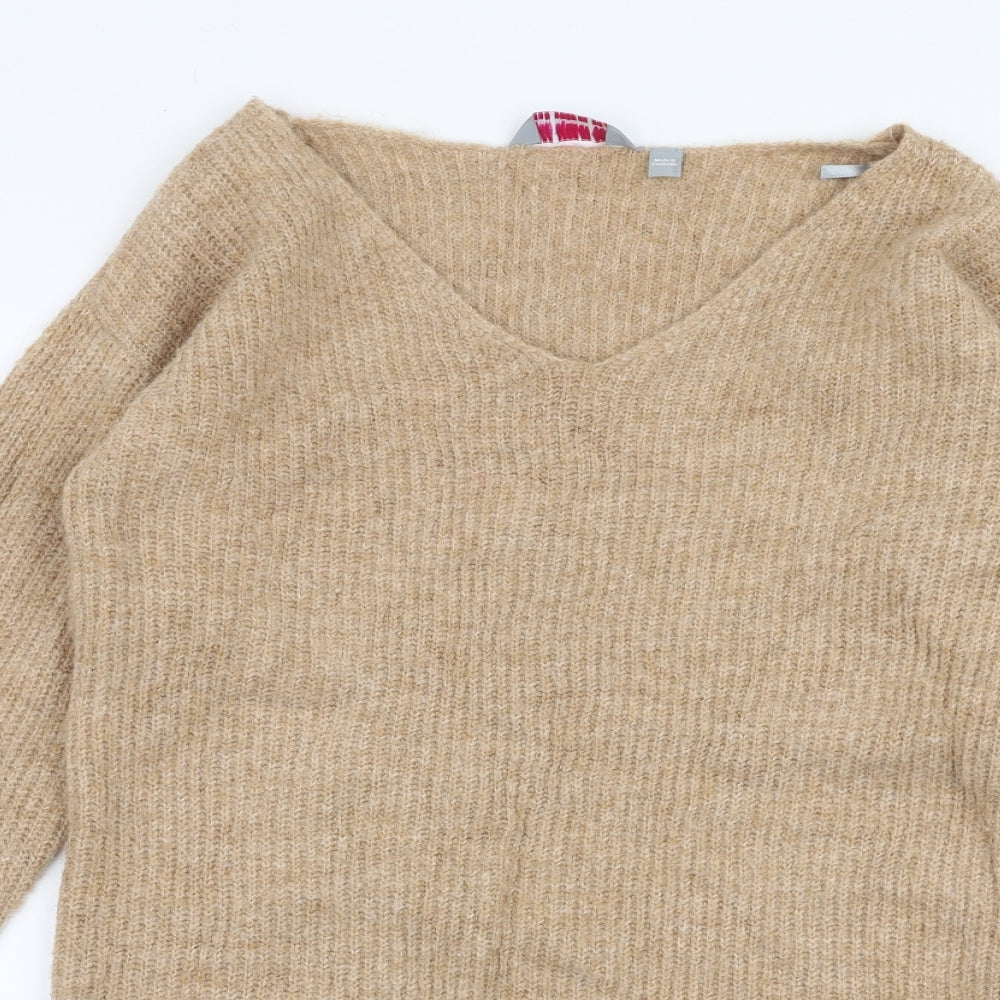 Womens UK Size 8 Dorothy Perkins Brown Pullover Jumper