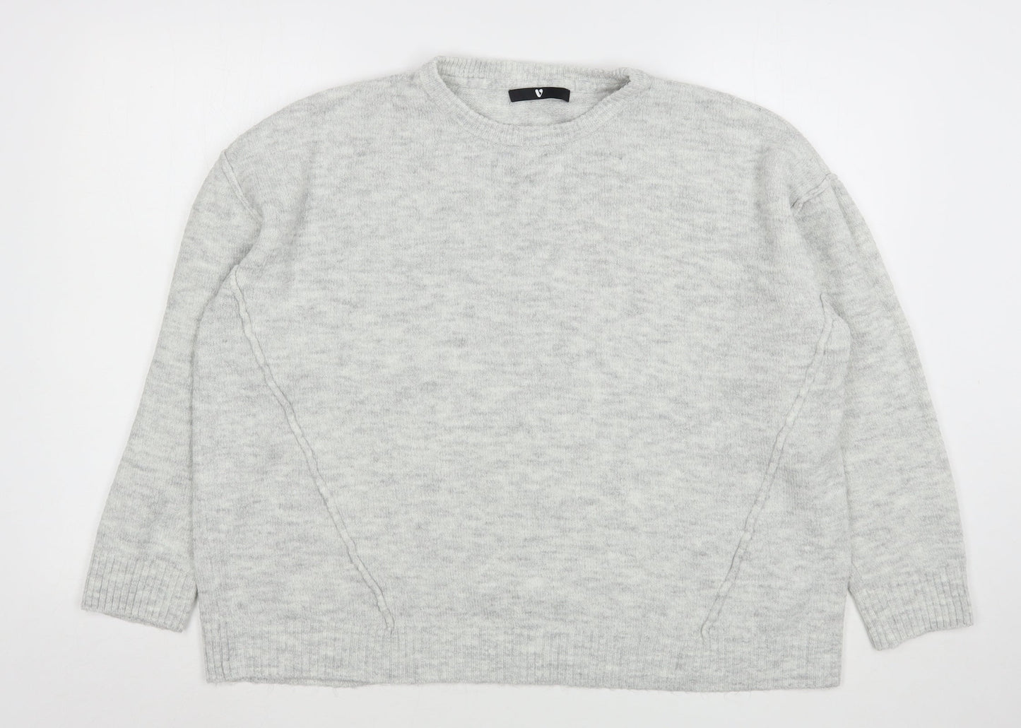 Womens UK Size 18 Very Grey Pullover Jumper