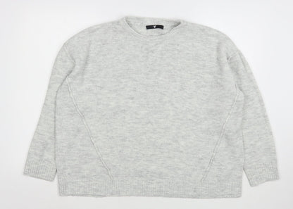 Womens UK Size 18 Very Grey Pullover Jumper