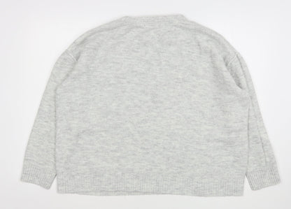 Womens UK Size 18 Very Grey Pullover Jumper
