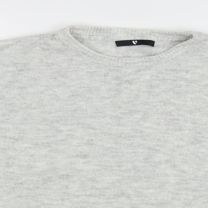 Womens UK Size 18 Very Grey Pullover Jumper