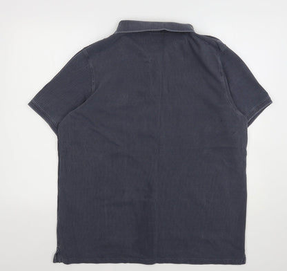 Liverpool FC Mens Grey  Cotton  Polo Size XL Collared