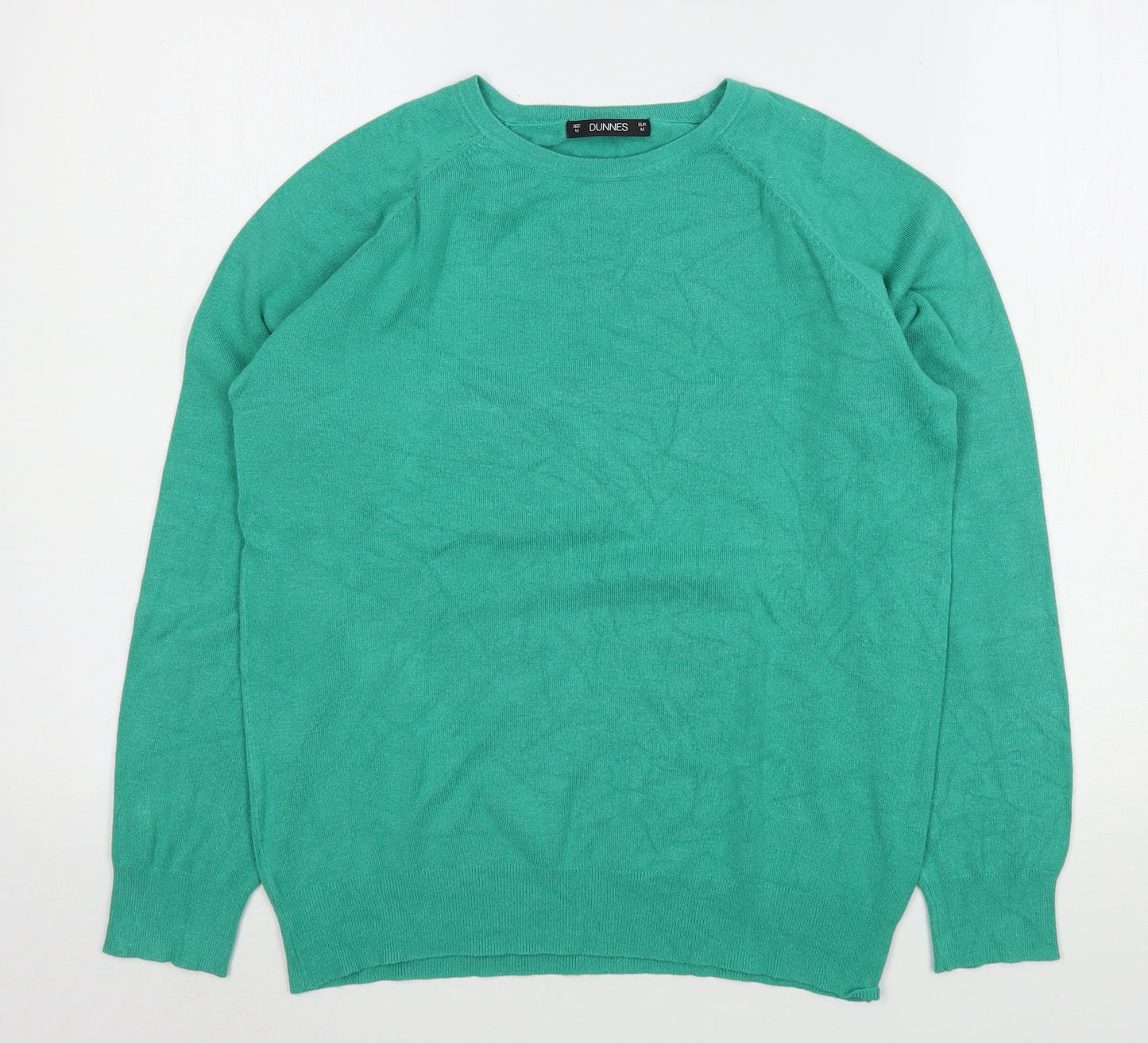 Womens UK Size M Dunnes Stores Green Pullover Jumper