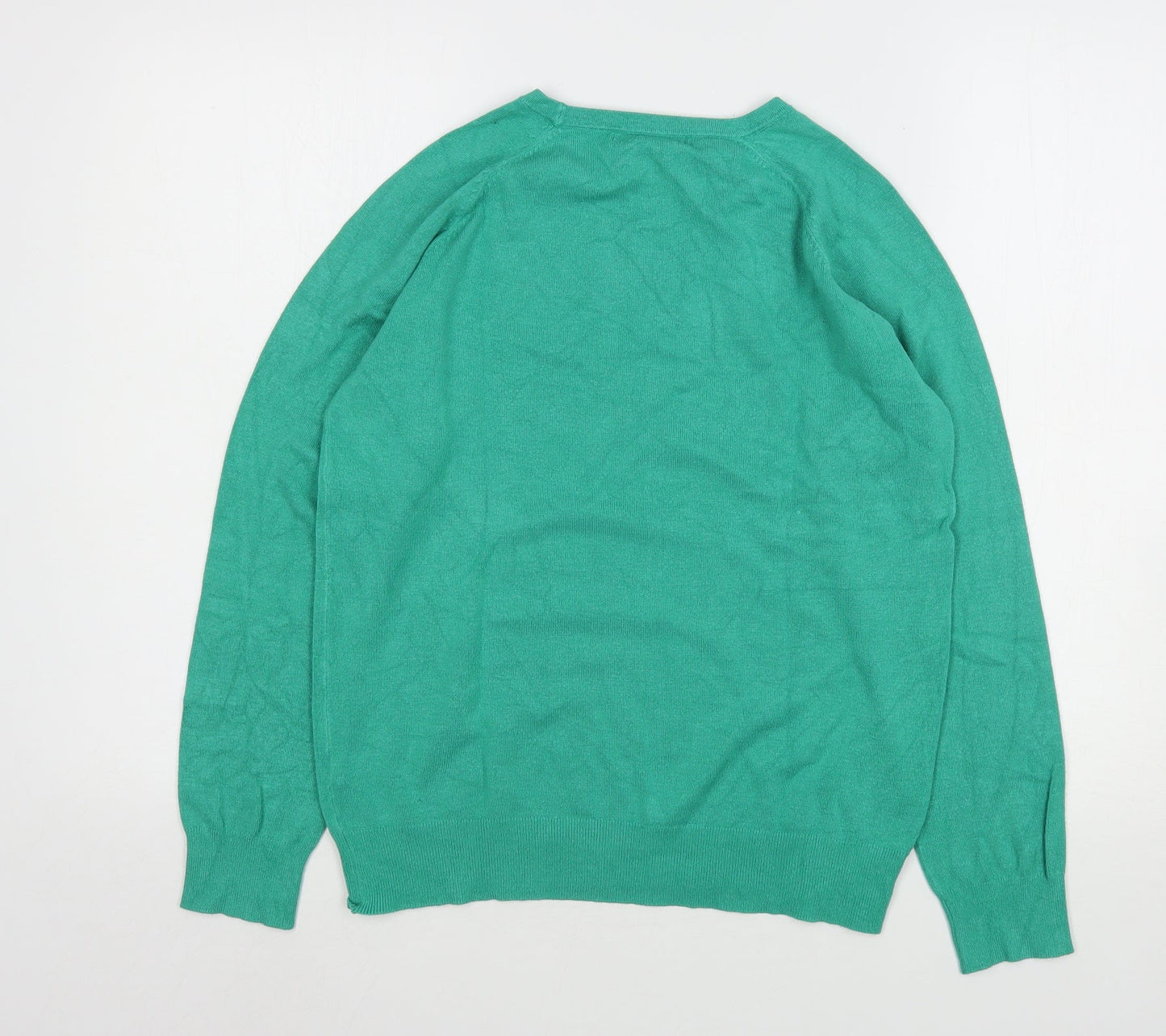Womens UK Size M Dunnes Stores Green Pullover Jumper