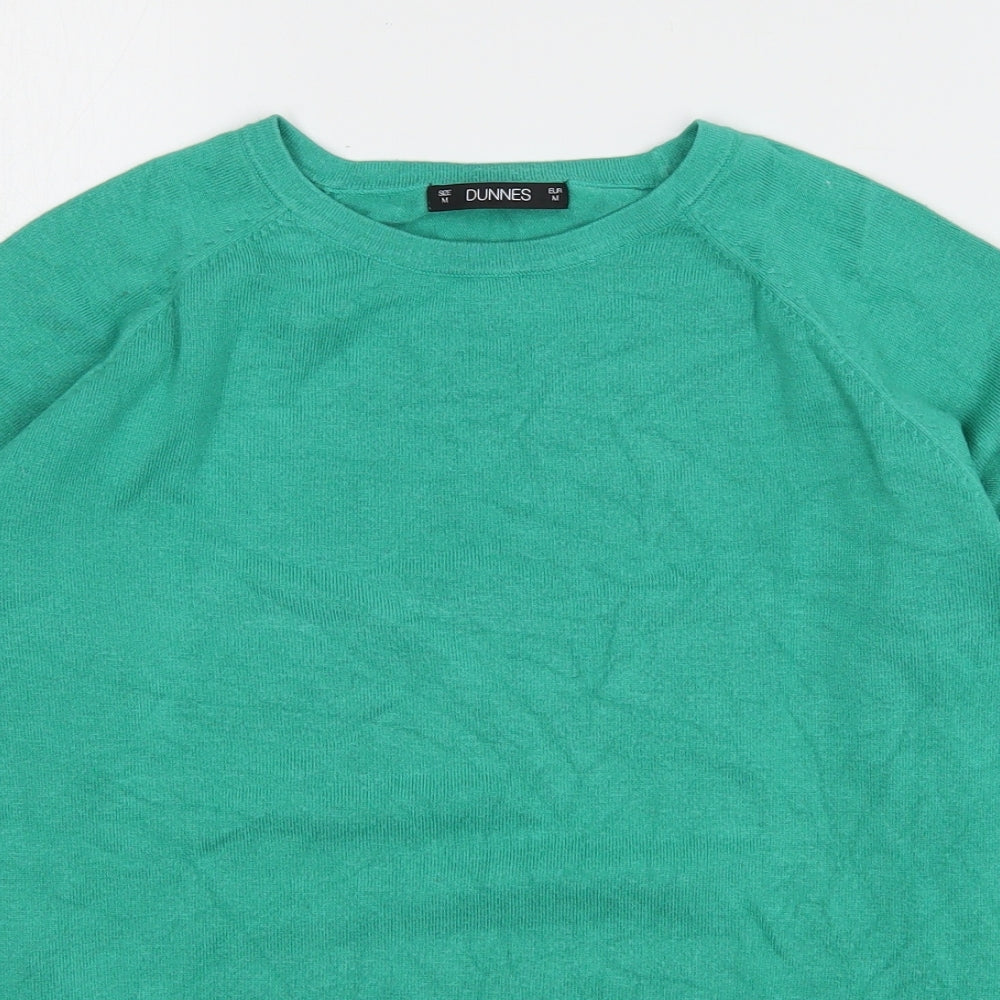 Womens UK Size M Dunnes Stores Green Pullover Jumper