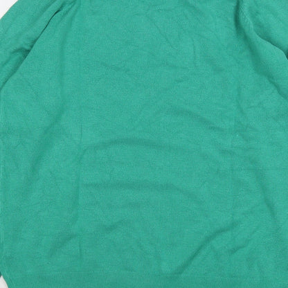 Womens UK Size M Dunnes Stores Green Pullover Jumper