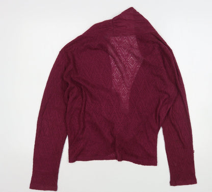 Womens UK Size M Oasis Purple Cardigan Jumper