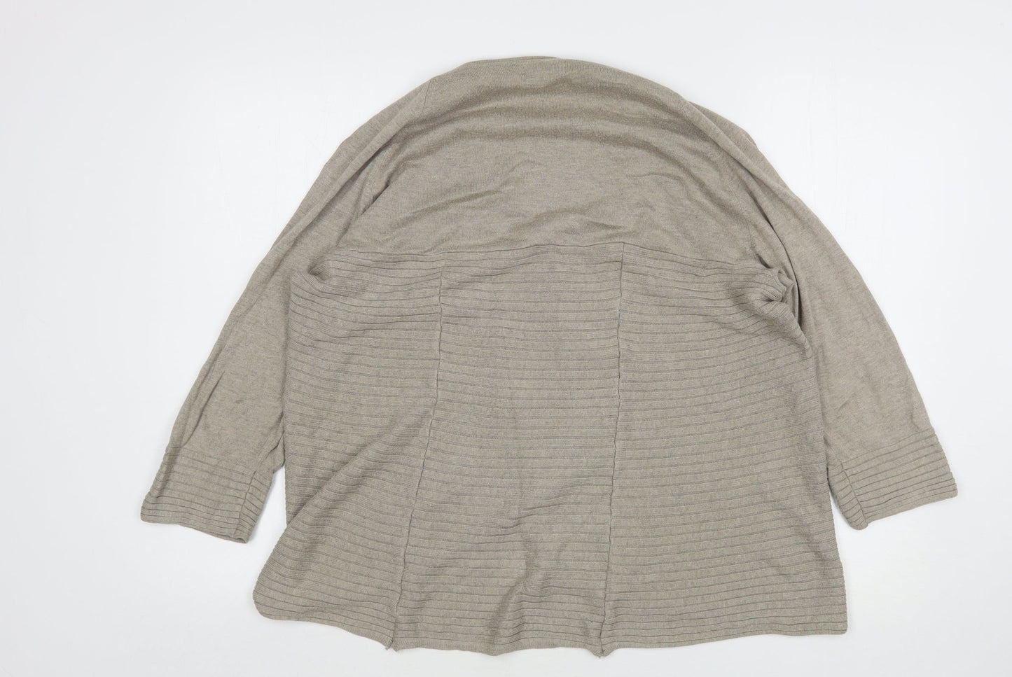 Womens UK Size 16 Per Una Beige Cardigan Jumper