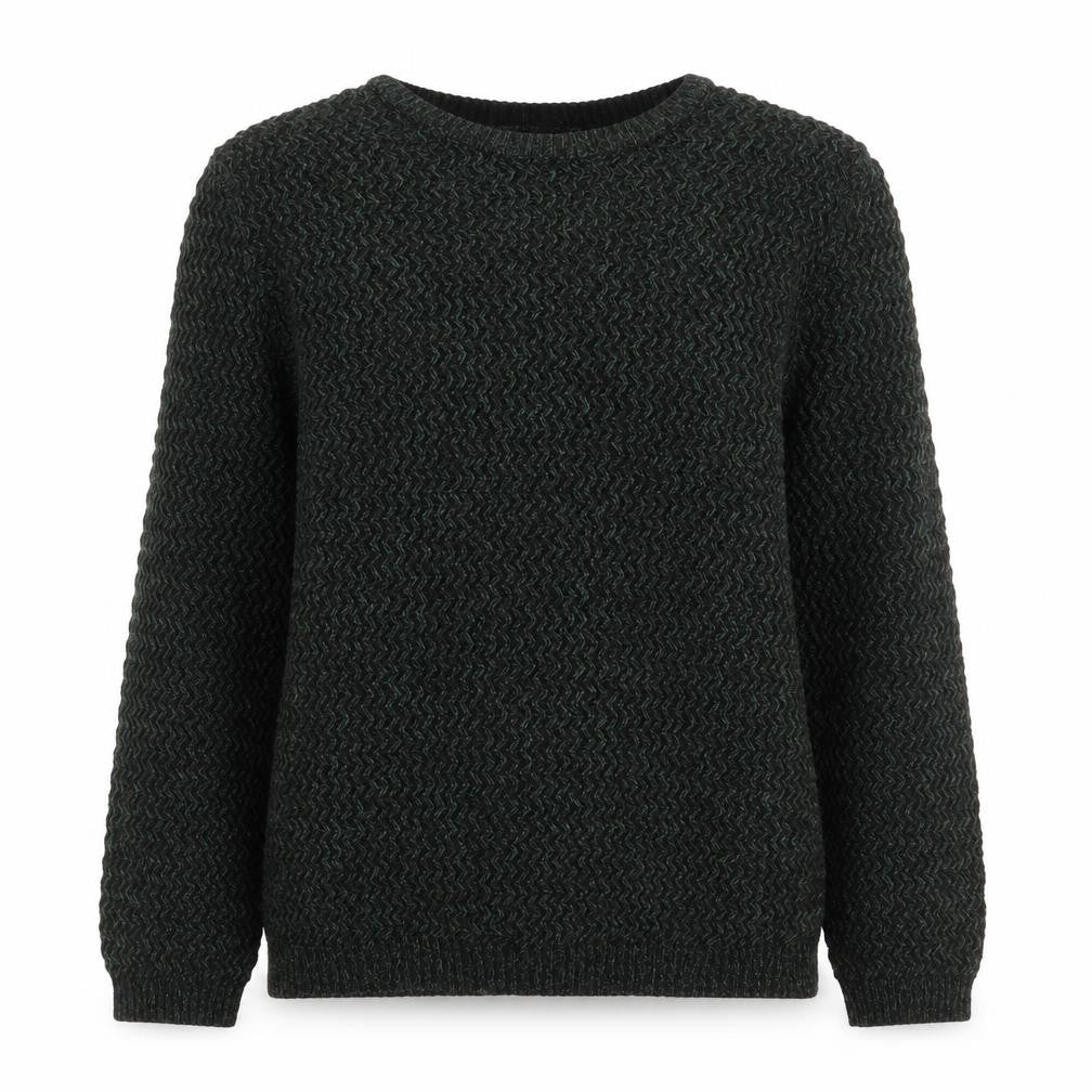 Womens UK Size S River Island Green Pullover Jumper