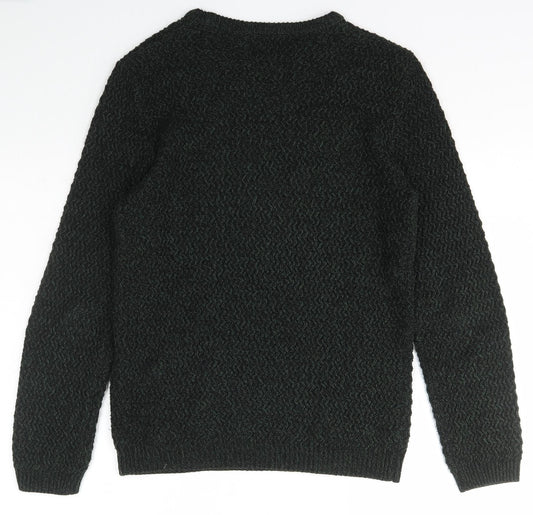 Womens UK Size S River Island Green Pullover Jumper
