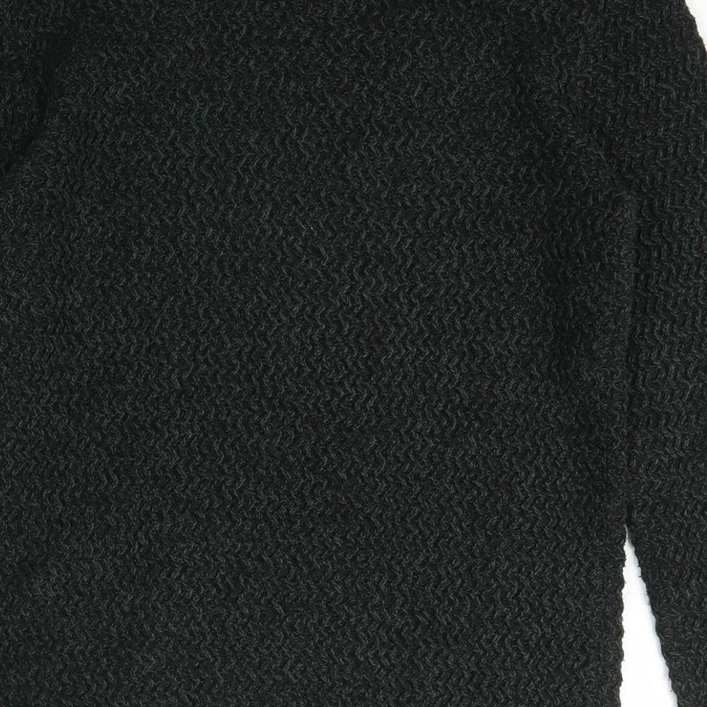 Womens UK Size S River Island Green Pullover Jumper