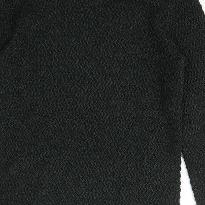 Womens UK Size S River Island Green Pullover Jumper