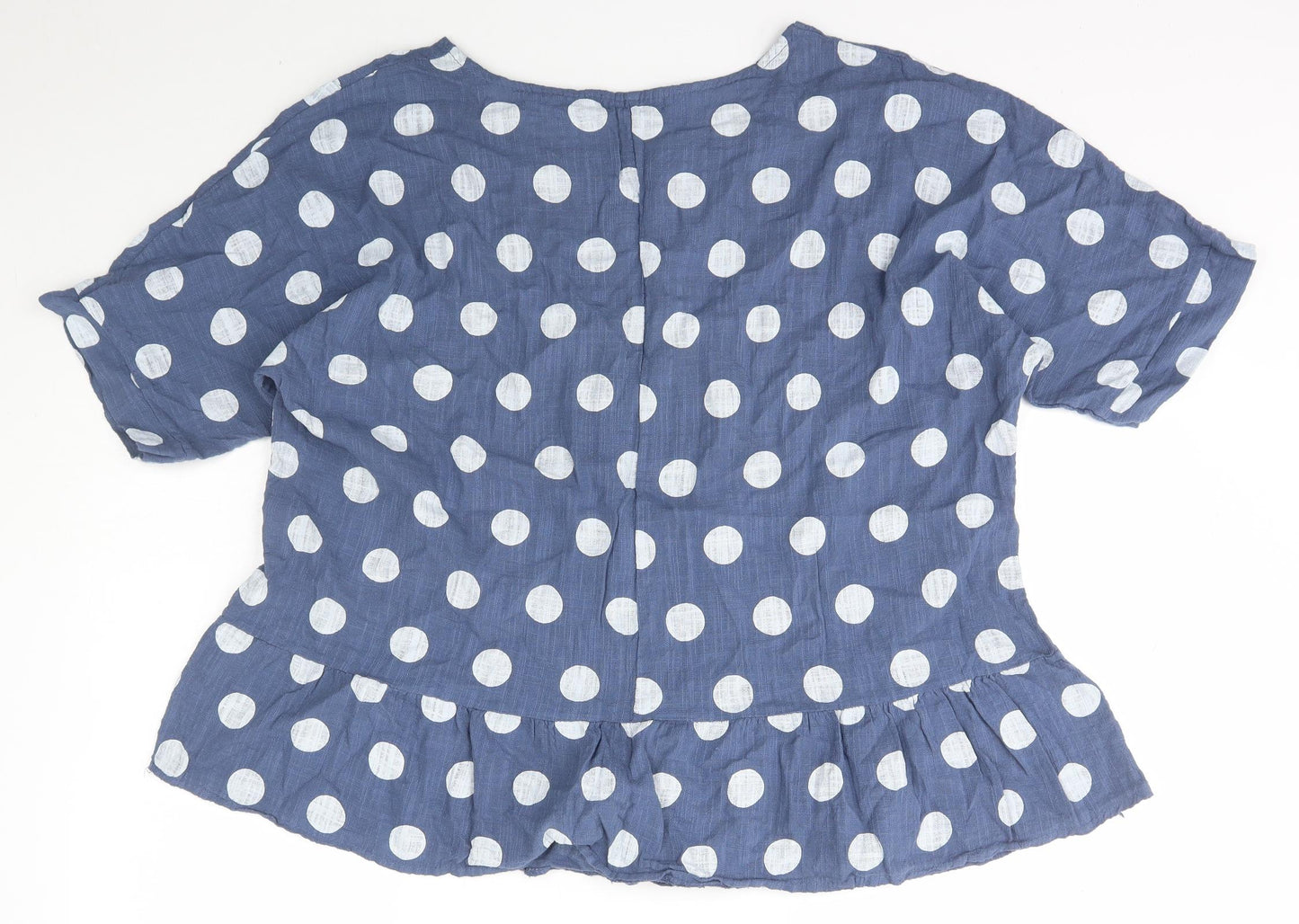 Womens UK Size One Size Lv clothing Blue Basic T-Shirt