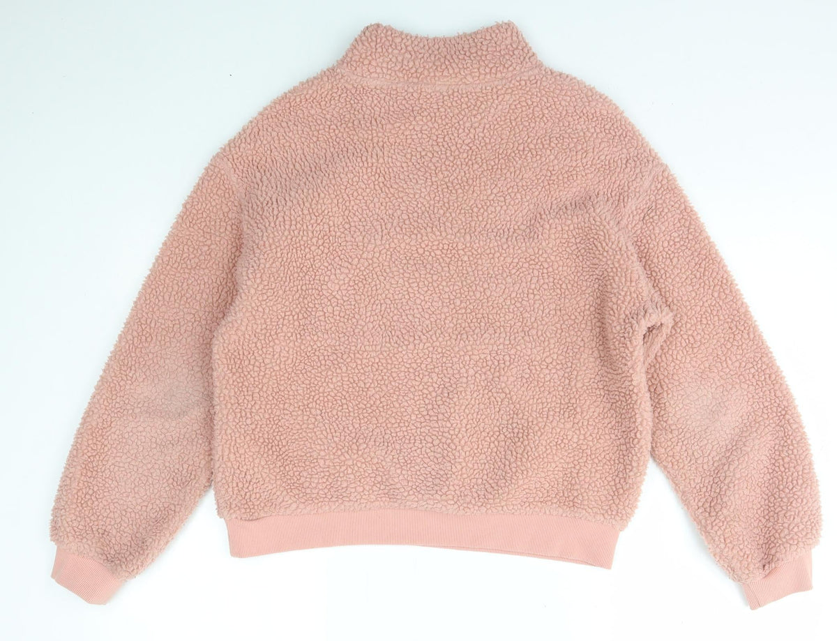 Womens UK Size S H&M Pink Pullover Jumper