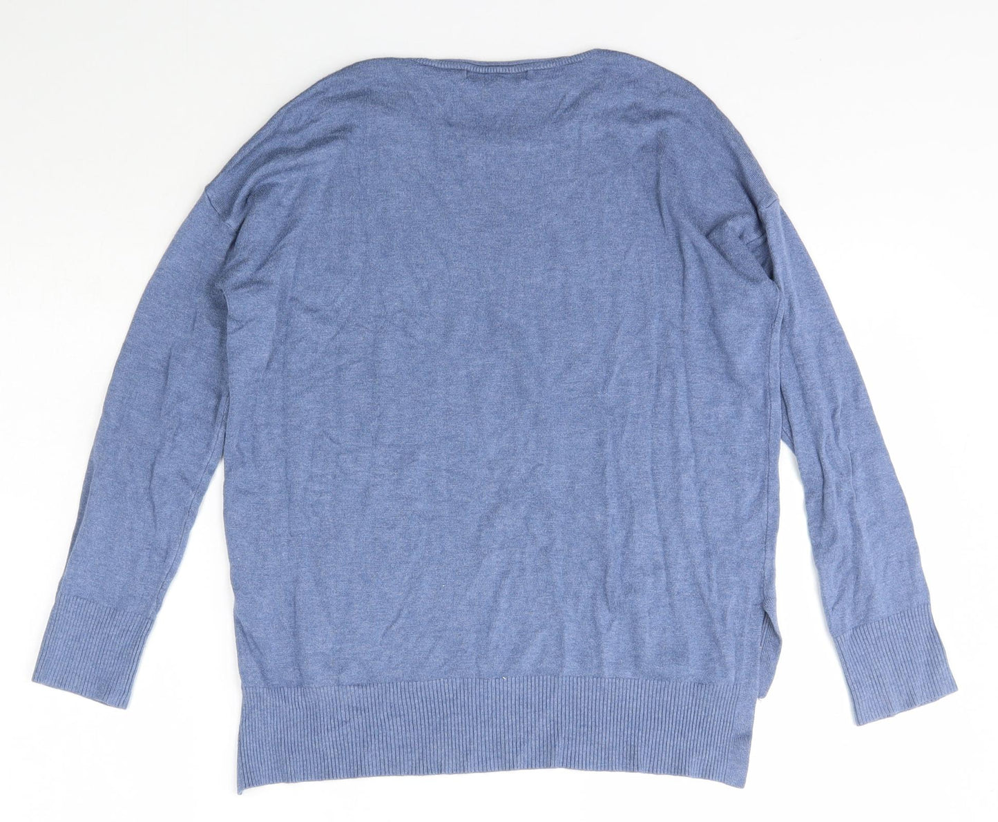Womens UK Size 12 Atmosphere Blue Pullover Jumper