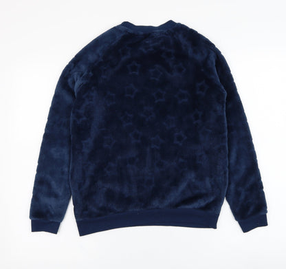 Primark Womens Blue  Polyester Pullover Sweatshirt Size 6  Pullover - Loungewear