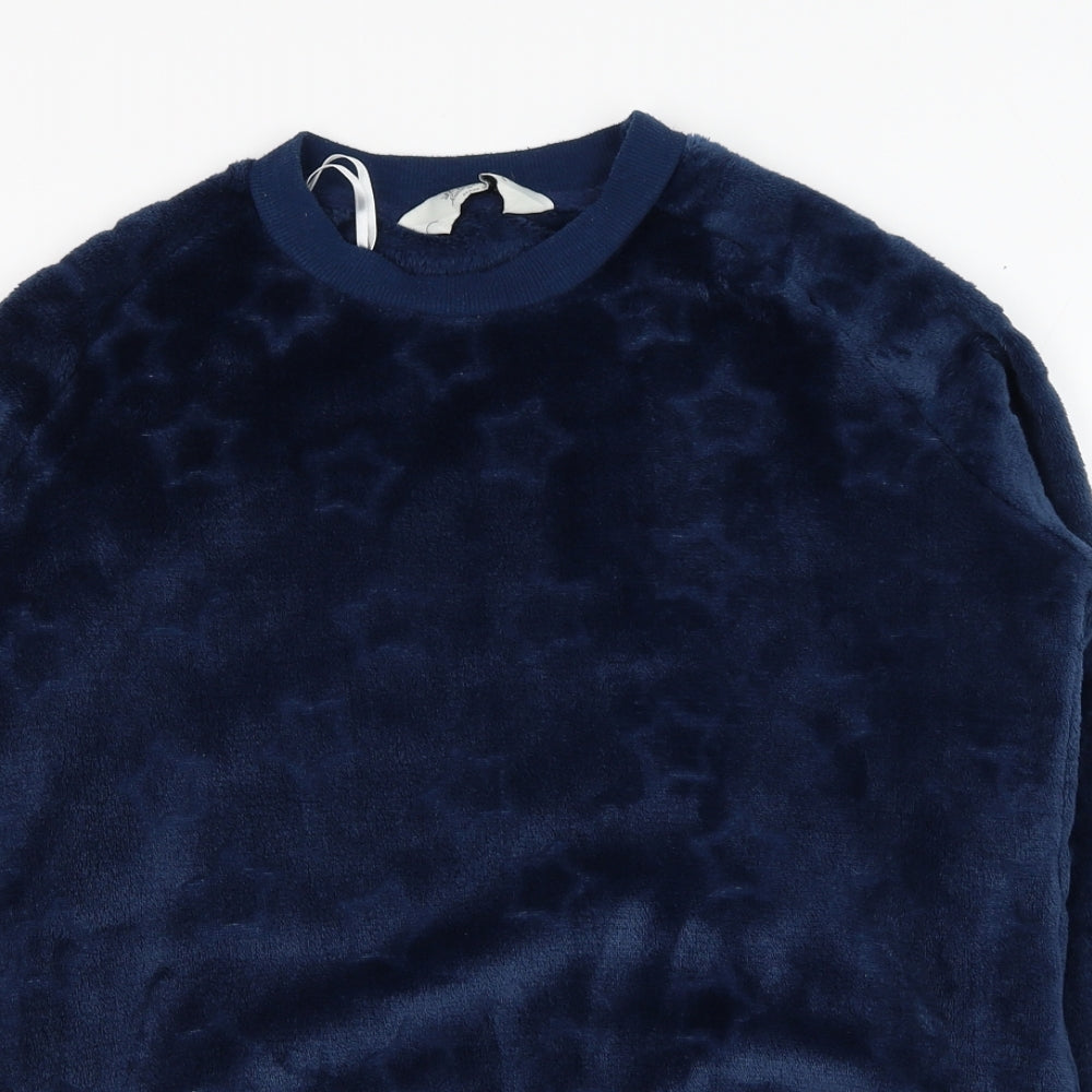 Primark Womens Blue  Polyester Pullover Sweatshirt Size 6  Pullover - Loungewear