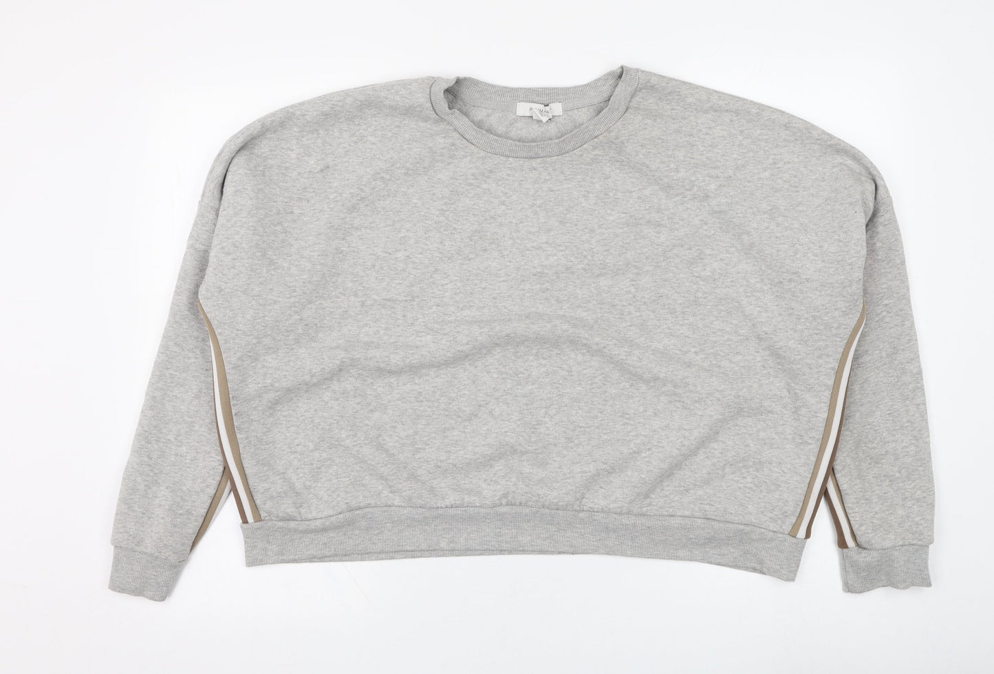 Primark Womens Grey  Polyester Pullover Sweatshirt Size 18  Pullover