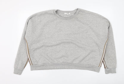 Primark Womens Grey  Polyester Pullover Sweatshirt Size 18  Pullover