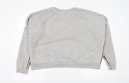 Primark Womens Grey  Polyester Pullover Sweatshirt Size 18  Pullover