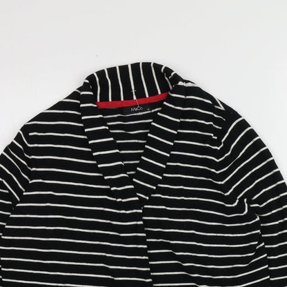 Womens UK Size 12 M&Co Black Cardigan Jumper