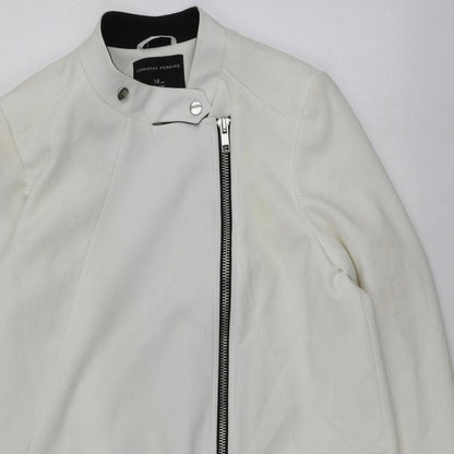 Womens UK Size 14 Dorothy Perkins Ivory Jacket