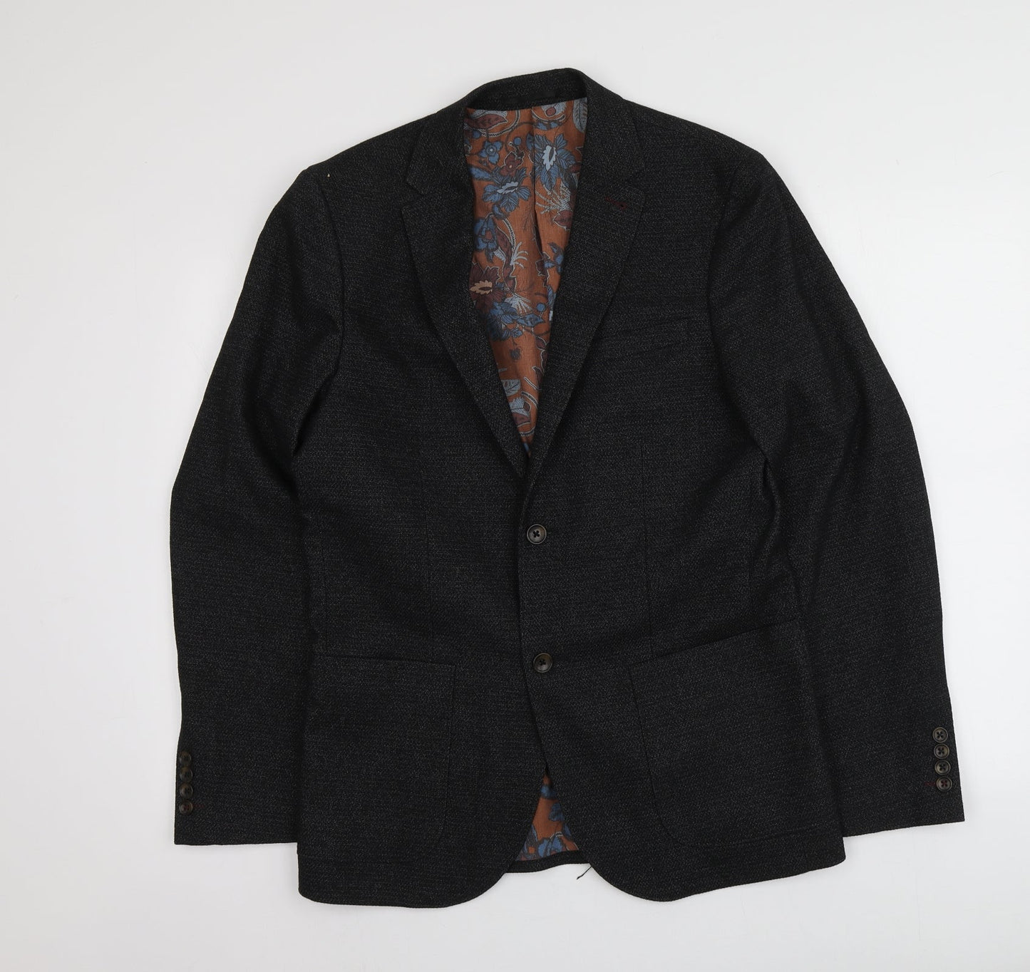 Mens UK Size 38 NEXT Regular Black Suit Jacket