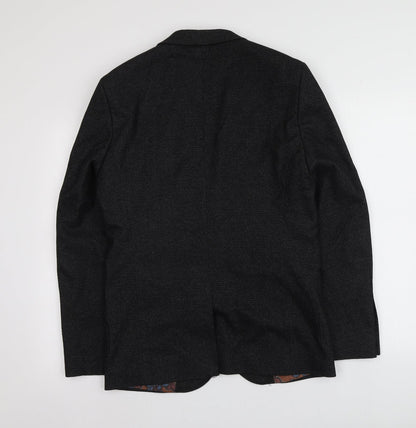 Mens UK Size 38 NEXT Regular Black Suit Jacket
