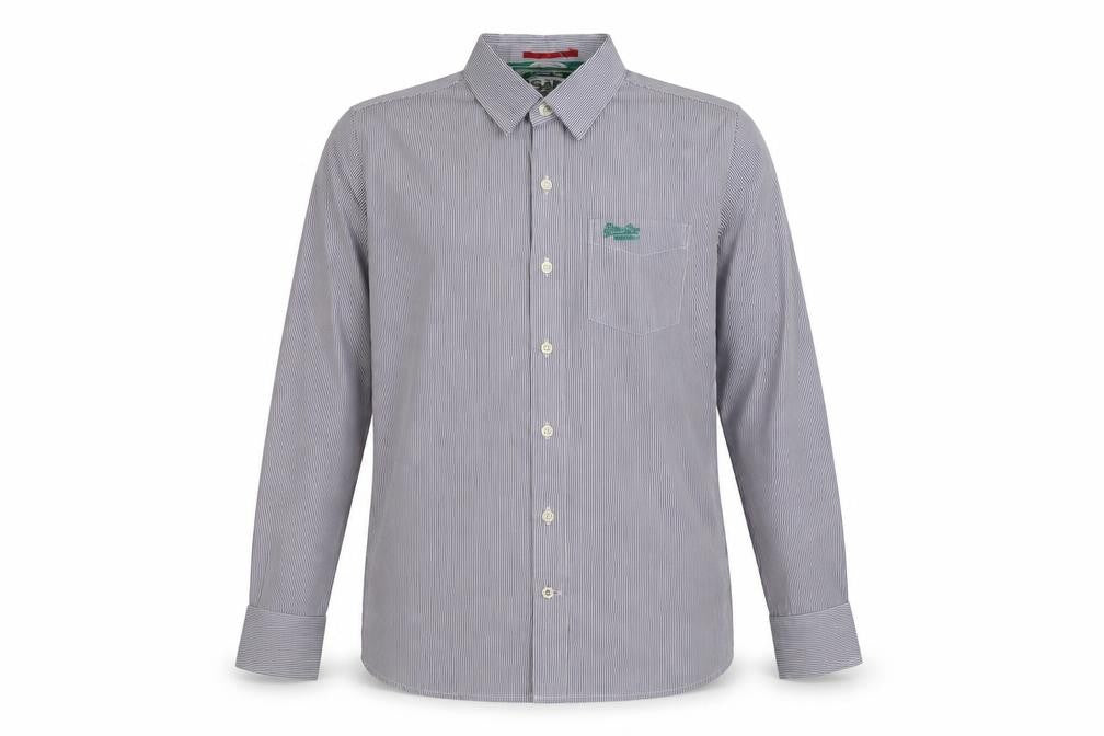 Mens UK Size M S&D Purple  Button-Up Long Sleeve Casual Shirt