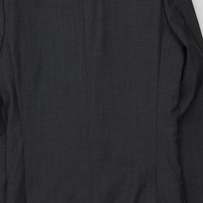Mens UK Size 38 M&S Regular Grey Suit Jacket