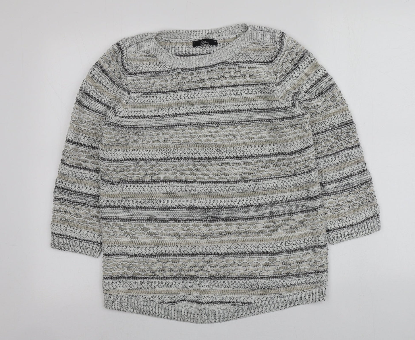 Womens UK Size M BM Multicoloured Pullover Jumper
