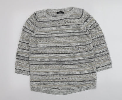 Womens UK Size M BM Multicoloured Pullover Jumper