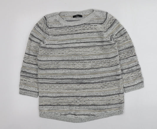 Womens UK Size M BM Multicoloured Pullover Jumper