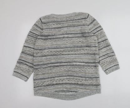 Womens UK Size M BM Multicoloured Pullover Jumper